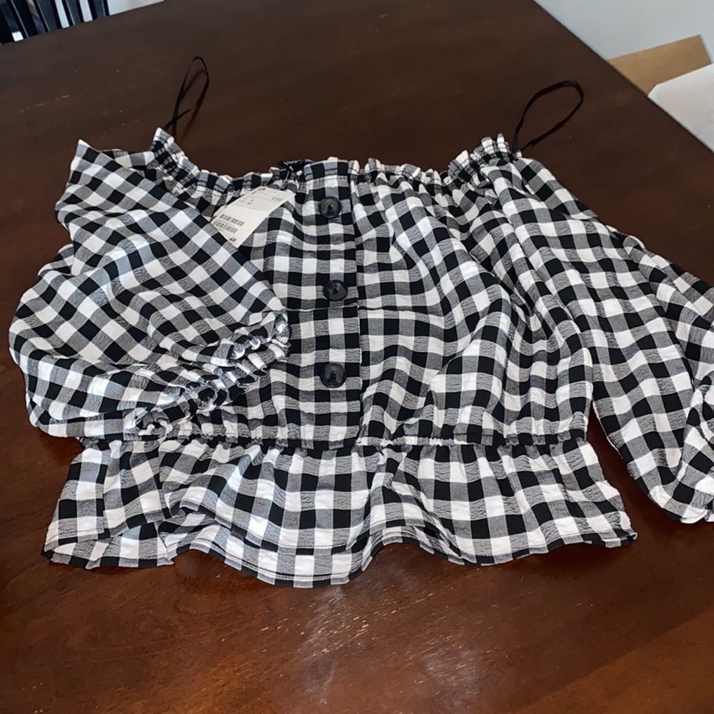H&M Off Shoulder Shirt